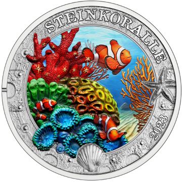 2023 Austria Copper-Nickel 2023 Austria Copper-Nickel Stony coral PN PN