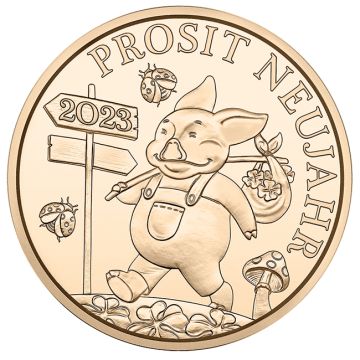 2023 Austria Bronze 2023 Austria Bronze Lucky token UN UN