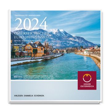 2024 Austria Copper-Nickel 2024 28gm  Austria Copper-Nickel Course set PN PN