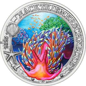 2025 Austria Copper-Nickel Doridid Nudibranch PN