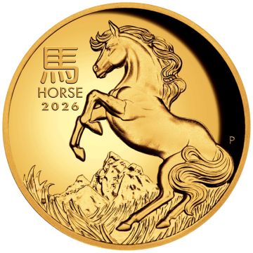 2026 1 oz Australia Gold Year of the Horse Coin PP