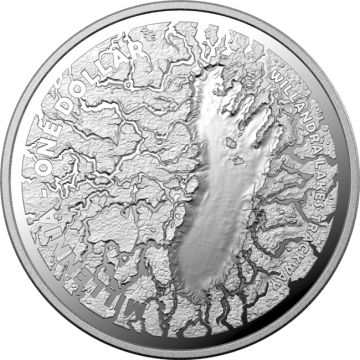 2022 1/2 oz Australia Silver 2022 1/2oz Australia Silver RAM Mungo Footprint PP