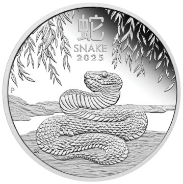 2025 1 oz Australia Silver 2025 1 oz Australia Silver Lunar Snake PP PP
