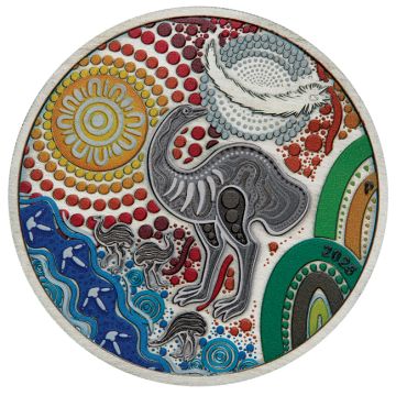 2025 2 oz Australia Silver 2025 2oz Australia Emu Utingat Coin TO