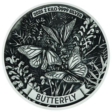 2025 1999.80g Australia Silver Butterfly PP