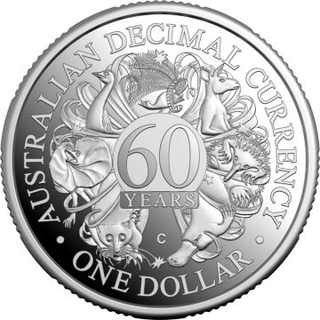2026 11.65g Australia Silver 60 Years of Decimal Currency PP