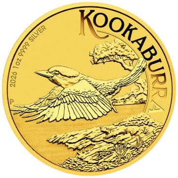 2026 1 oz Australia Silver Kookaburra World Money Fair - Coin Show Special UN
