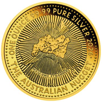 2026 1 oz Australia Silver Australian Nugget PP