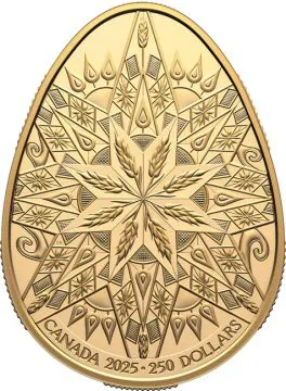 2025 2 oz Canada Gold Pysanka PP