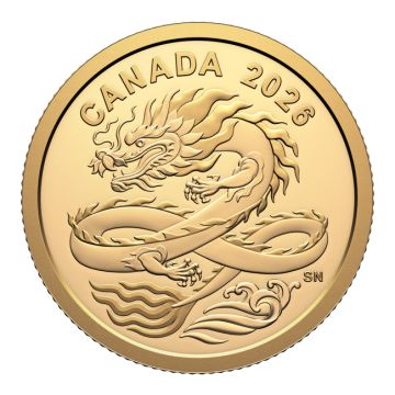 2026 1.58g Canada Gold Lucky Dragon PP