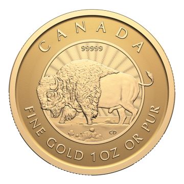2026 1 oz Canada Gold 2026 1oz Canada  Gold Purest Bison Coin RP