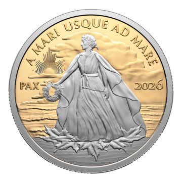 2026 1 oz Canada Gold Peace Dollar PP