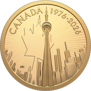 2026 15.42g Canada Gold CN Tower PP