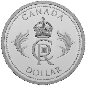 2023 23.16g Canada Silver 2023 23.16gm  Canada Silver King Charles IIIs Royal Cypher PP