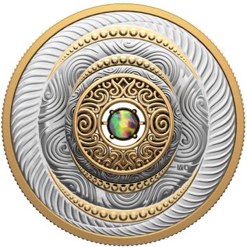 2024 20.79g Canada Silver 2024 20.80gm Canada Silver Elements of Nature - Air PP