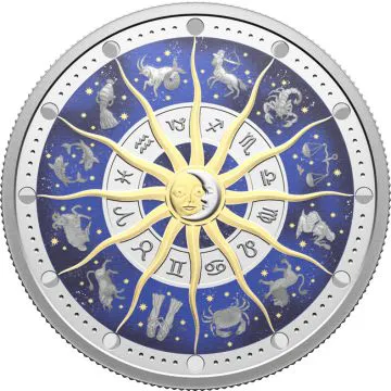 2025 2 oz Canada Silver Zodiac Signs PP