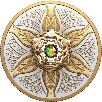 2025 20.85g Canada Silver 2025 20.86gm Canada Silver Elements of Nature - Earth PP