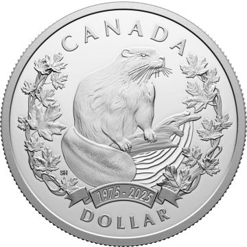 2025 23.16g Canada Silver 2025 23.17gm Silver Proof Dollar Special Edition PP
