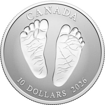 2026 15.86g Canada Silver 2026 1/2oz Canada Welcome to the World! Fine Silver Coin RP