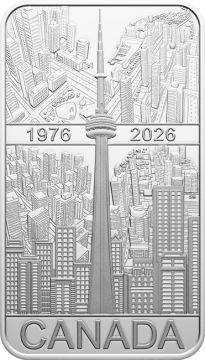 2026 31.55g Canada Silver CN Tower PP