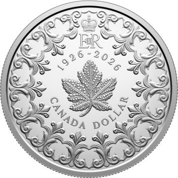 2026 23.16g Canada Silver HM QEII 100th Birthday PP
