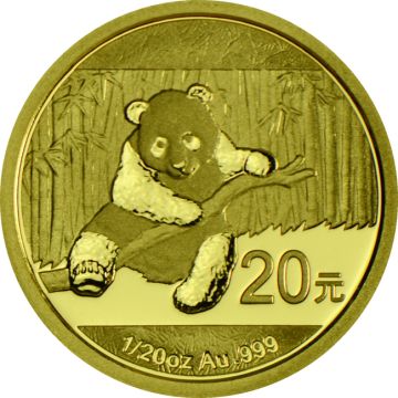 1.56g China Gold 2014  1/20 oz China Gold Panda customary in banking