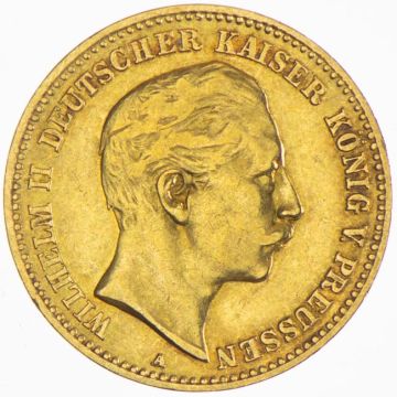 3.58g Germany Gold German Empire 10 Mark Gold customary in banking