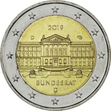 2019 Germany Copper-Nickel 2019 Germany Copper-Nickel Federal Council UNC UNC