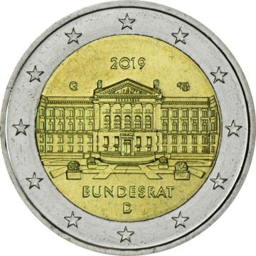2019 Germany Copper-Nickel 2019 Germany Copper-Nickel Federal Council UNC UNC
