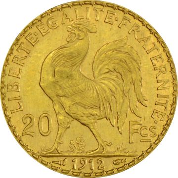 5.81g France Gold France 20 Francs Gold customary in banking