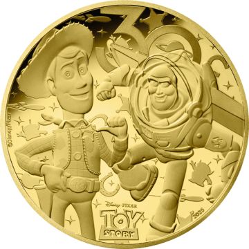 2025 1/4 oz France Gold 2025 1/4oz France Gold  Toy Story Coin PP
