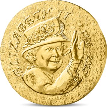 2026 1 oz France Gold Queen Elizabeth II PP