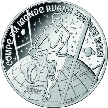 2023 40.50g France Silver 2023 40.50g France Silver Rugby World Cup