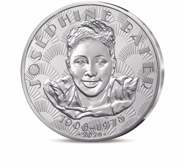 2025 40.50g France Silver 2025 40.50g France Silver Josephine Baker BU BU