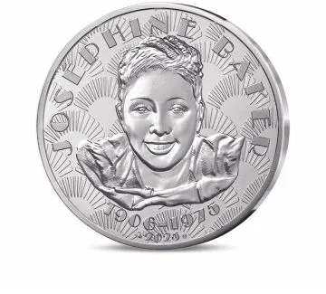 2025 1 oz France Silver Josephine Baker BU