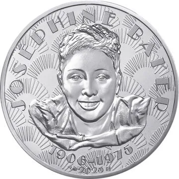 2025 1/10 oz France Silver Josephine Baker UN