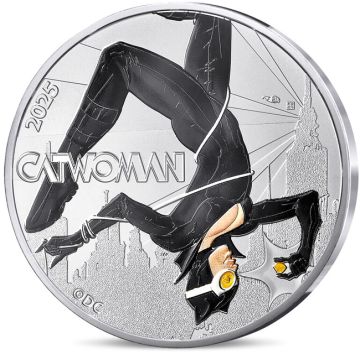 2025 4.33g France Silver 2025 4.33g France Silver Catwoman UN UN