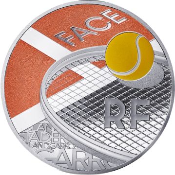 2025 22.18g France Silver 2025 22.18g France Silver Roland Garros PP PP