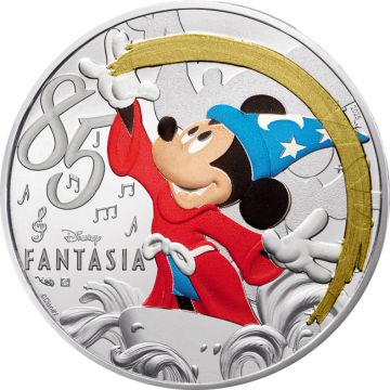 2025 4.33g France Silver 2025 13g France  Silver Fantasia Coin 10€ UN