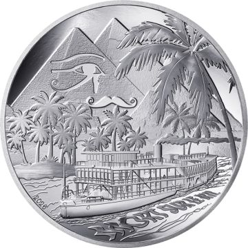 2026 22.18g France Silver Art of the Quill – Death on the Nile Coin PP