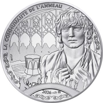 2026 4.33g France Silver The Fellowship of the ring UN