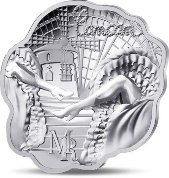 2026 22.18g France Silver Moulin Rouge PP