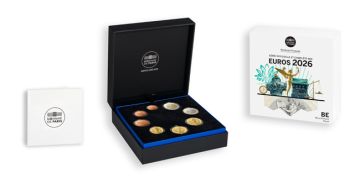 2026 France Copper-Nickel 2026 8 French circulating denominations - Proof quality yeardate PP