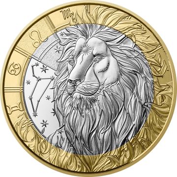 2026 France Copper-Nickel 2026 France  Astrological signs - Leo 5€ Coin UN