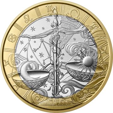 2026 France Copper-Nickel 2026 France Astrological signs - Libra 5€ Coin UN