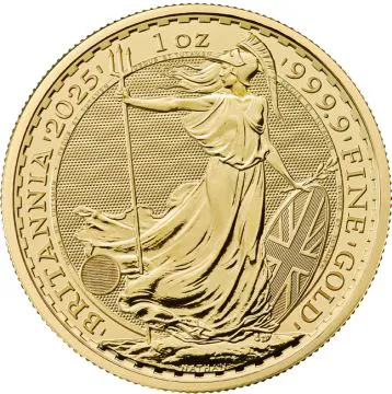 2025 1 oz Great Britain Gold Britannia