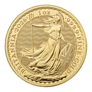 2026 1 oz Great Britain Gold 2026 1oz Gold Britannia Coin Prägeneu / Uncirculated