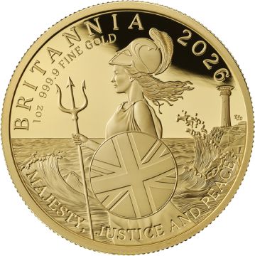 2026 1 oz Great Britain Gold Britannia PP