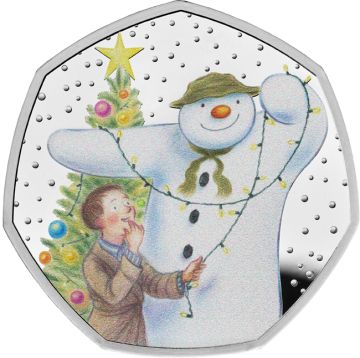 2025 7.40g Great Britain Silver The Snowman PP