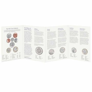 2021 Great Britain Copper-Nickel 2021 Great Britain Copper-Nickel Annual Coin Set UN GB BU BU